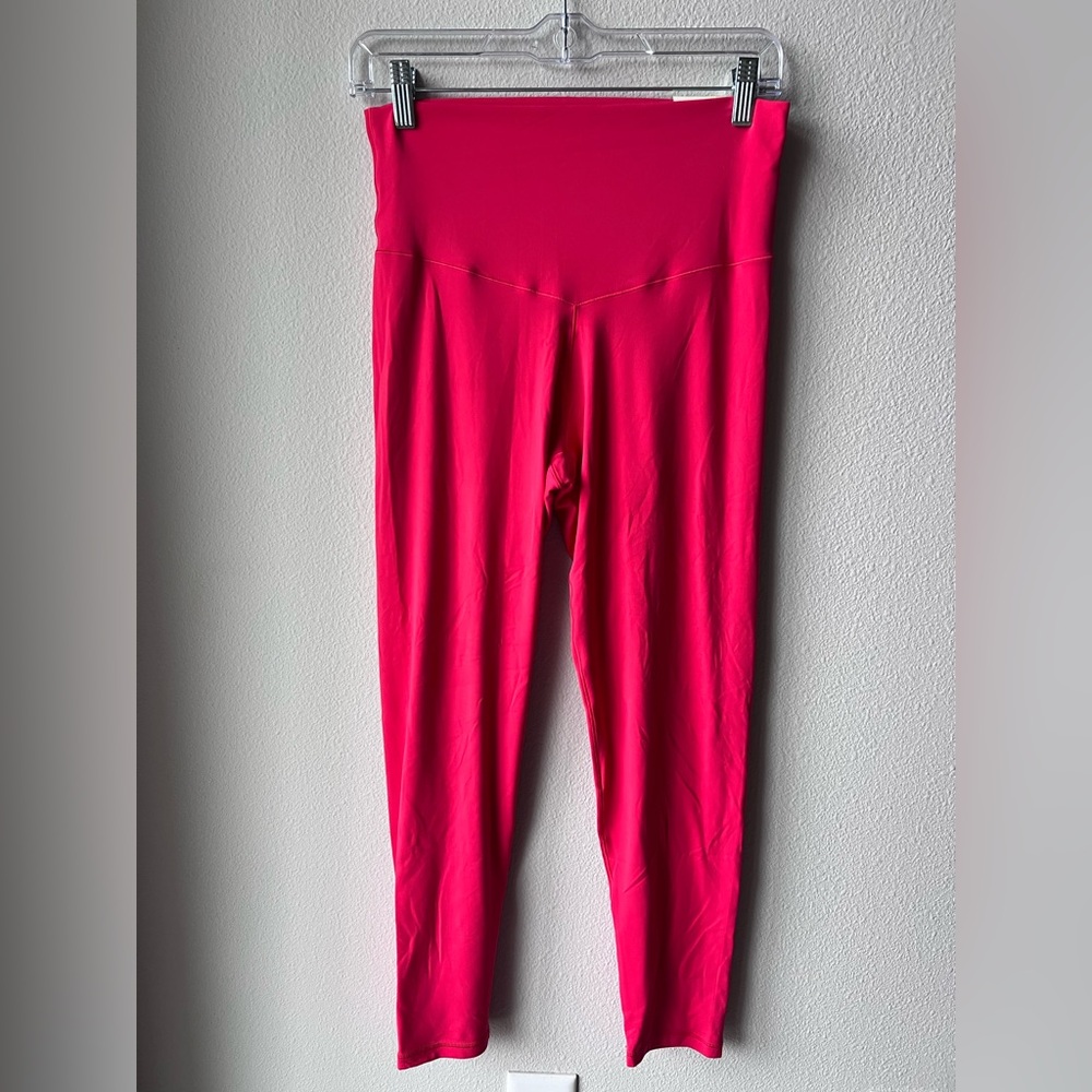 Aerie Offline Bright Red Real Me XTRA High Waisted Leggings. Women’s Size Large